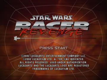 Star Wars - Racer Revenge screen shot title